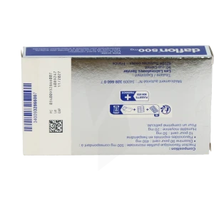 Daflon 500 Mg, Comprimé Pelliculé