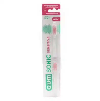 Gum Sonic Sensitive Recharge Brosse À Dents Ultra Souple à ESSEY LES NANCY