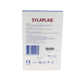 Sylaplaie Pans Adh Stér Av Compr 10x15cm B/10