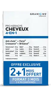 Pro Kerasys Cheveux 4-en-1 Format 3 Mois (3x90 Comprimés) à Saint-Priest