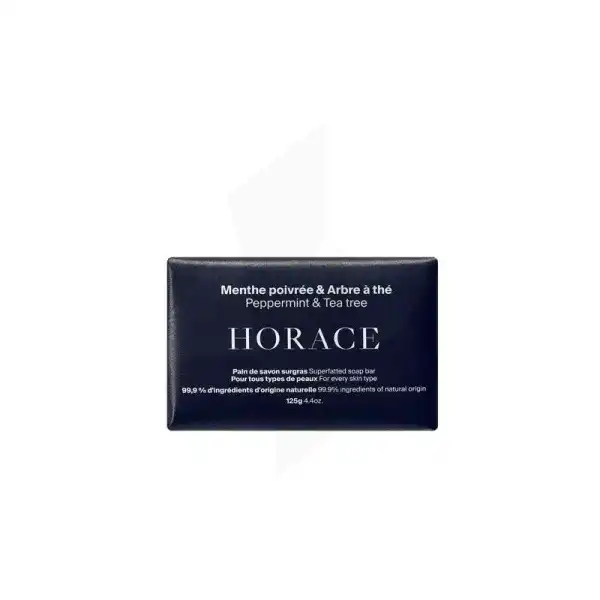 Horace Pain De Savon Menthe Poivrée 125g