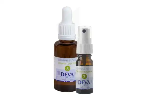 Deva Elixir 3 Détente Corporelle Fl Compte Gouttes/30ml