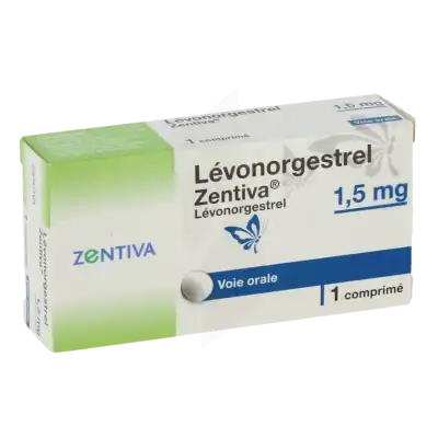 Levonorgestrel Zentiva 1,5 Mg, Comprimé à Libourne