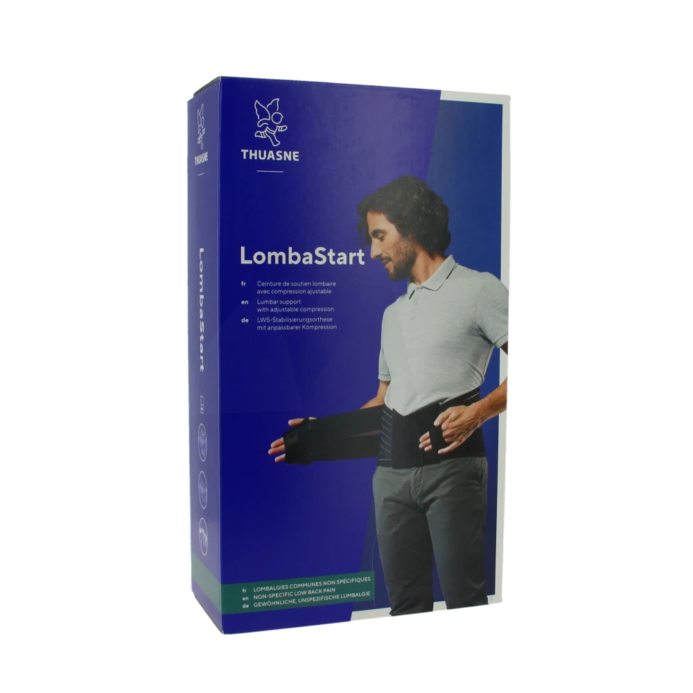 Thuasne Lombastart Ceinture Lombaire Maintien Hauteur 21cm Taille 1