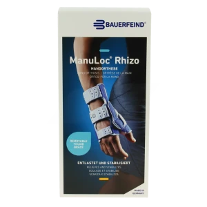 Manuloc Rhizo Orthèse Poignet-pouce Stabilisatrice Titane Gauche T1