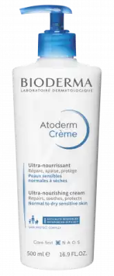 Bioderma Atoderm Crème Ultra Nourrissante Fl Pompe/500ml à UGINE