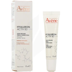 Avene Hyaluron Activ B3 Cr Soin Regard Triple Correction T/15ml