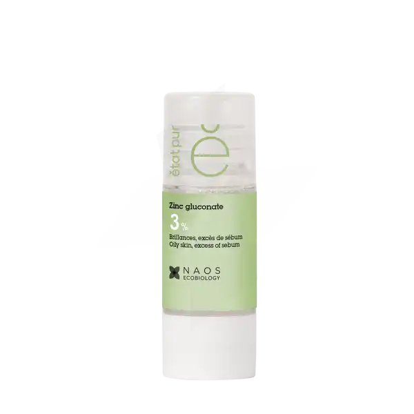 Etat Pur Actif Pur Zinc Gluconate 3% Fl/15ml