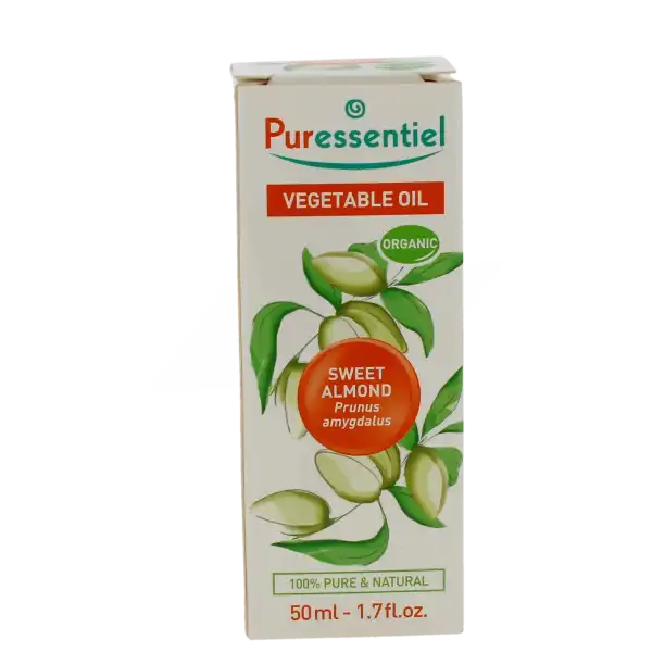 Puressentiel Huile VÉgÉtale Bio Amande Douce Fl/50ml