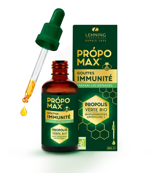 Lehning Propomax Immunité Propolis Verte Bio Extrait Fl/30ml