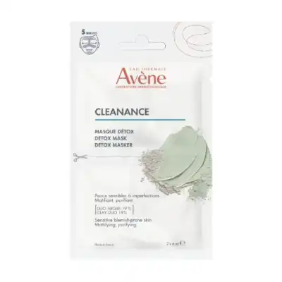 Avene Cleanance Mask Masque Détox 2 Tubes De 6ml à NANTERRE