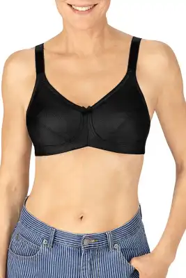 Amoena Rita 2004 Soutien-gorge Noir T105c à Mérignac