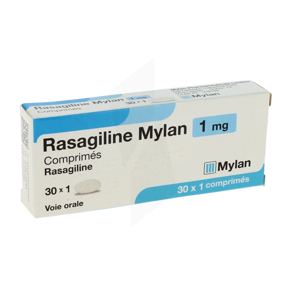 Rasagiline Mylan 1mg, Comprimé