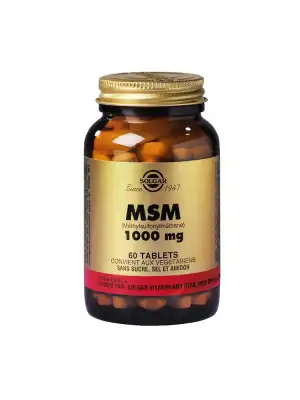 Solgar Msm 1000 Mg Tablets à CERNAY