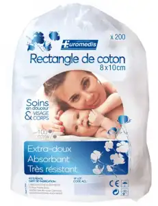 Acheter Euromedis Coton Rectangle x200 à MARIGNANE