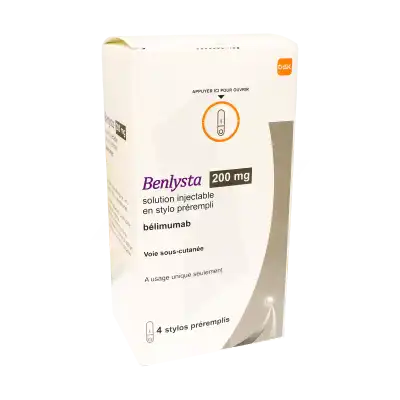 BENLYSTA 200 mg, solution injectable en stylo prérempli