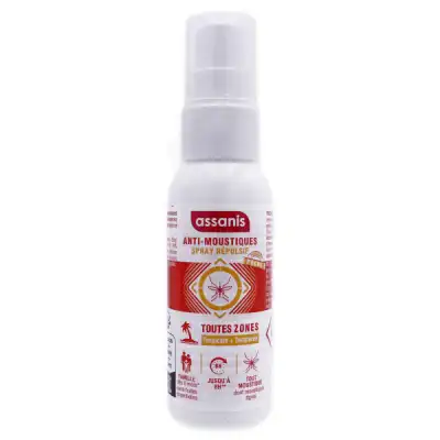 Assanis Anti-moustiques Spray Répulsif Fl/40ml à ANGLET