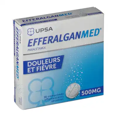 Efferalganmed 500 Mg, Comprimé Effervescent Sécable à Gradignan