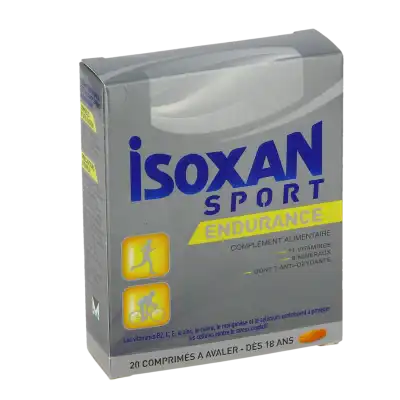 Isoxan Sport Endurance 20 Comprimes à Angers