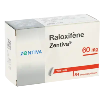 RALOXIFENE ZENTIVA 60 mg, comprimé pelliculé