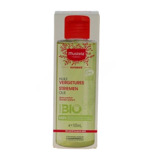 Mustela Huile Vergetures Bio 105 Ml