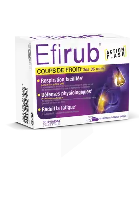 Efirub Solution Buvable Coups De Froid 15 Unicadoses/10ml à CHALON SUR SAÔNE 
