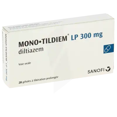 Mono Tildiem Lp 300 Mg, Gélule à Libération Prolongée à SAINT-SAENS