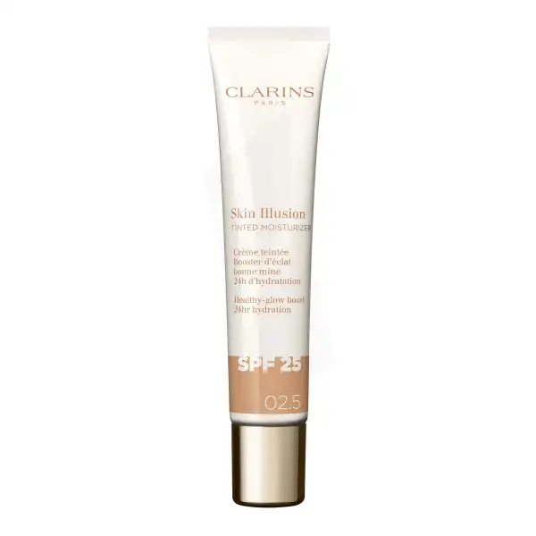 Clarins Skin Illusion Tinted Moisturizer Spf25 Crème Teintée Booster D'éclat 2,5 40ml