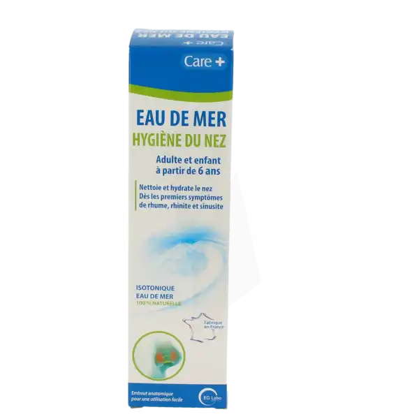 Care+ Eau De Mer Hygiène Du Nez Spray/125ml