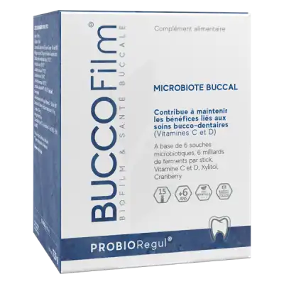 Nutravance Buccofilm Probioregul Poudre Sticks/15 à CERNAY