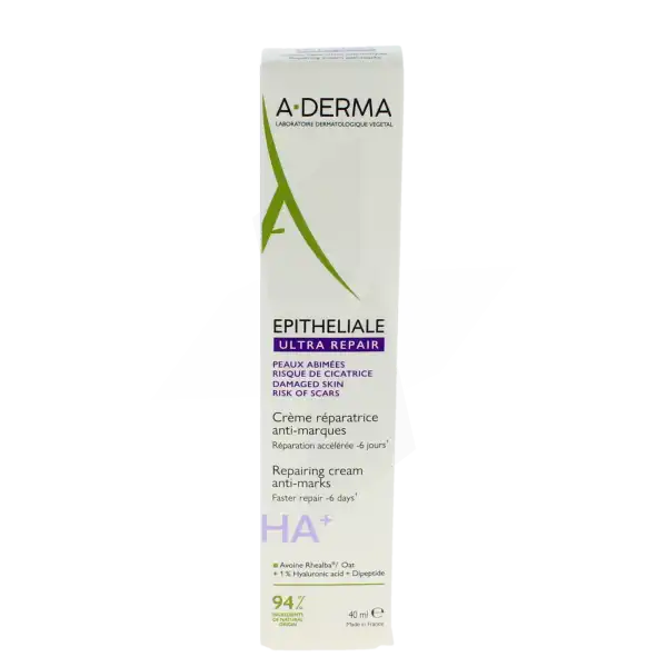 Aderma Epitheliale Ultra Repair Cr Réparatrice Anti-marques T/40ml