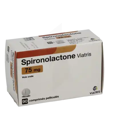 Spironolactone Arrow 75 Mg, Comprimé Pelliculé Sécable à Eysines