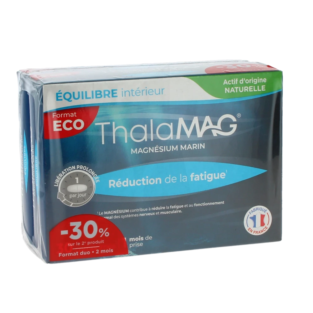 Thalamag Equilibre Interieur Lp Magnésium Comprimés 2 Boîtes De 30