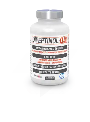 DIPEPTINOL-Q10 Gél métabolismes épuisés Pilulier/60