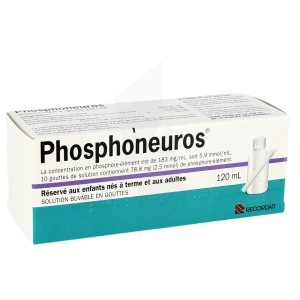 Phosphoneuros, Solution Buvable En Gouttes