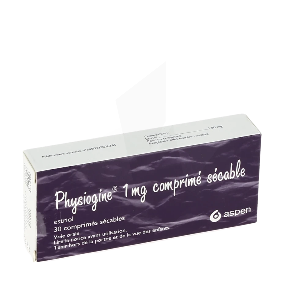 Physiogine 1 Mg, Comprimé Sécable
