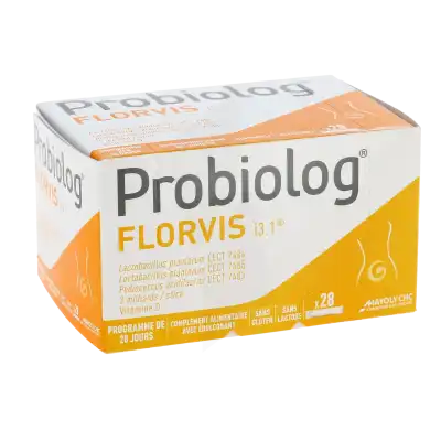 Probiolog Florvis Poudre Orodispersible 28 Sticks à JACOU
