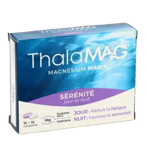 Thalamag Jour Nuit Magnésium Marin Comprimés B/30 à LEVIGNAC