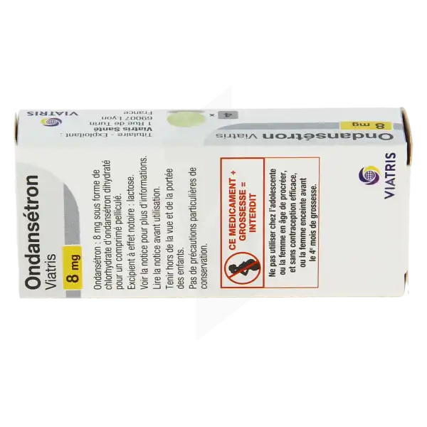 Ondansetron Viatris 8 Mg, Comprimé Pelliculé