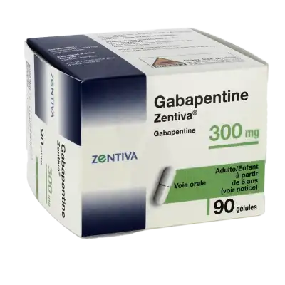 Gabapentine Zentiva 300 Mg, Gélule à Chelles