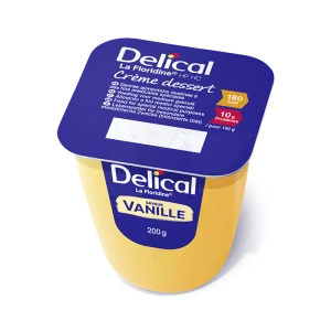 Delical Crème La Floridine Hp Hc Nutriment Vanille 4pots/125g
