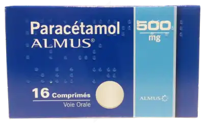 Paracetamol Almus 500 Mg, Comprimé à BIGANOS