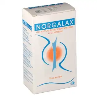NORGALAX, gel rectal en récipient unidose