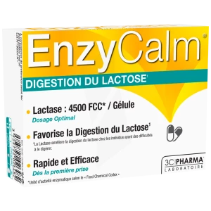 Enzycalm Gél Digestion Du Lactose B/30