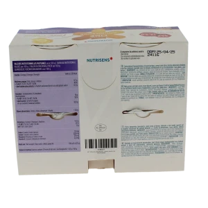 Nutrisens Cremeline Gourmande 2kcal Nutriment Tarte Citron 4cups/125g