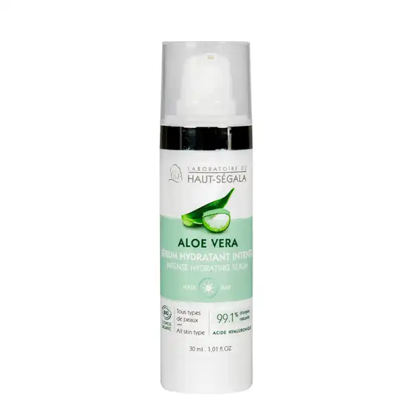 Sérum Hydratant Intense Aloe Vera Biologique 30ml