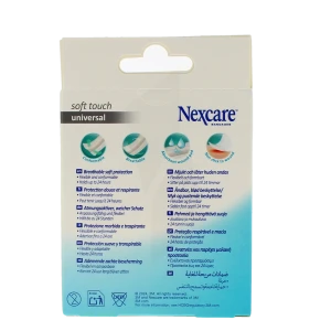 Nexcare Soft Touch Bande Blanc 1m X 8 Cm