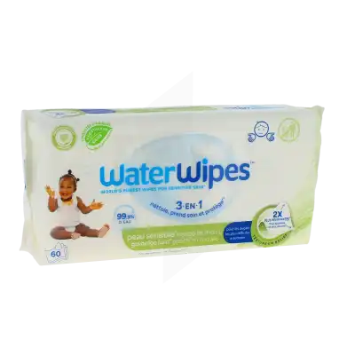 Acheter WATERWIPES Lingette texturée Paquet de 60 à ST-ETIENNE-DE-TULMONT