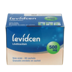 Levidcen 500 Mg, Granulés Enrobés En Sachet