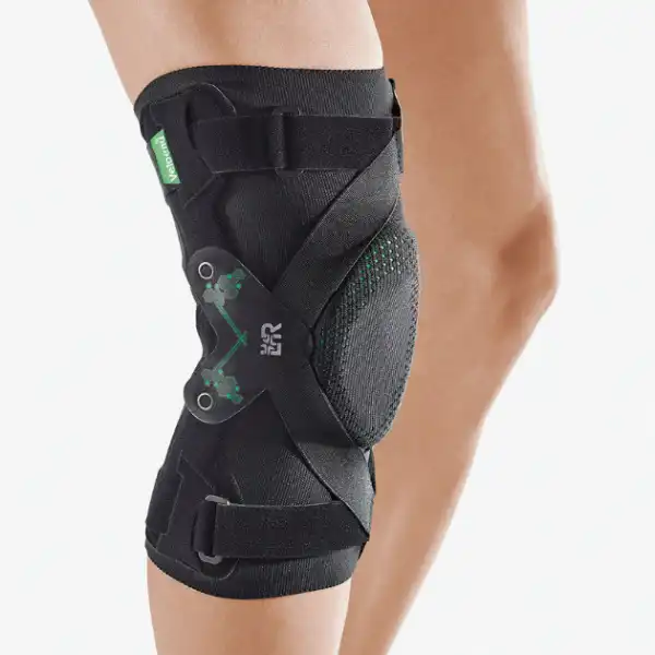 Velpeau Classic Liga X Orthèse Genou Articulée Noir/vert Taille 2